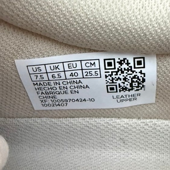 TOMS Men Trvl Lite Court Beige Leather Shaggy Suede Sneakers Size 7.5 - Picture 6 of 13